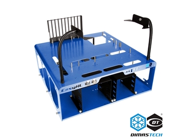 DimasTech® Bench/Test Table EasyXL Aurora Blue